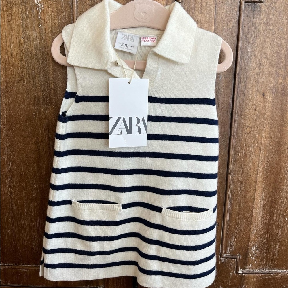 9-12mo Zara Sweater dress